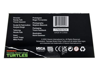 FOOT ASSASSIN BLACK & WHITE FIGURA 18 CM - NECA - TEENAGE MUTANT NINJA TURTLES