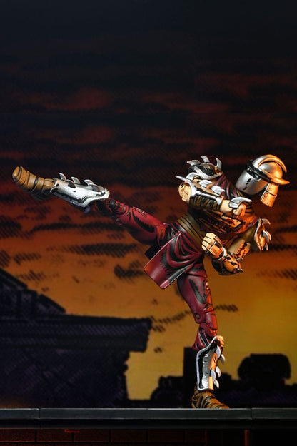 BATTLE DAMAGED SHREDDER FIGURA 18 CM - NECA - TEENAGE MUTANT NINJA TURTLES