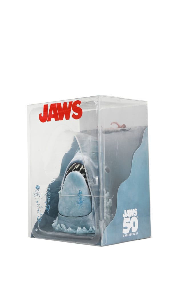JAWS – ESTATUA POSTER SERIES 50TH ANNIVERSARY (NECA)
