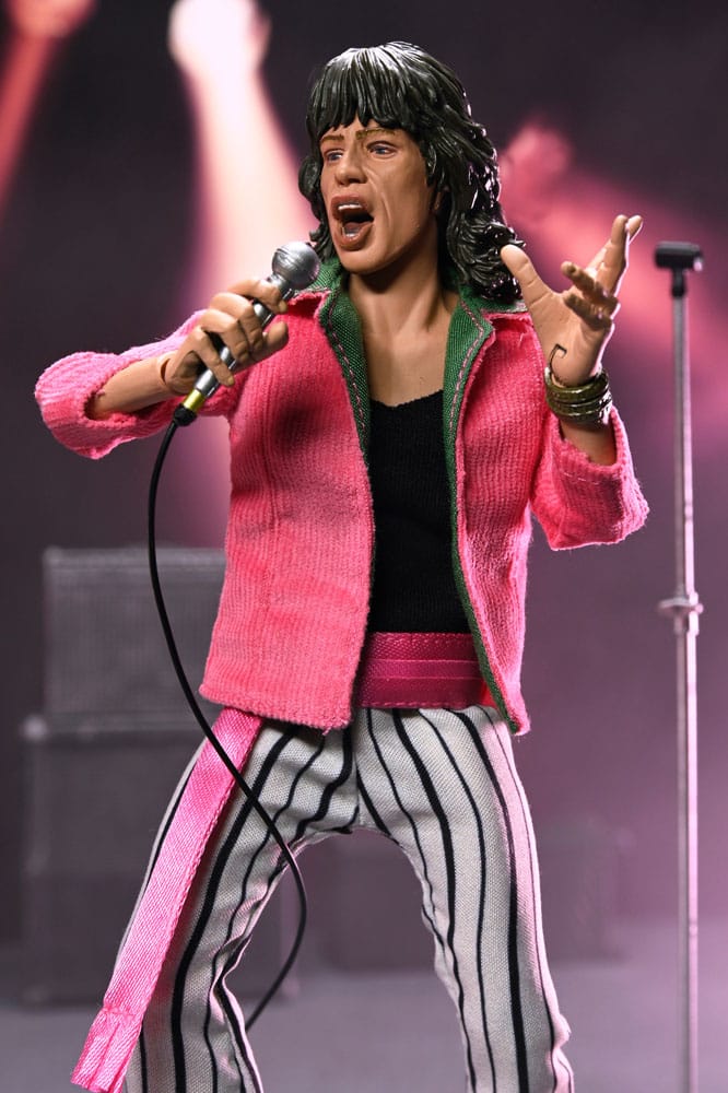 THE ROLLING STONES – FIGURA CLOTHED MICK JAGGER (1975) 20 CM (NECA)