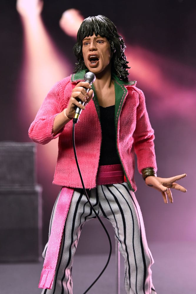 THE ROLLING STONES – FIGURA CLOTHED MICK JAGGER (1975) 20 CM (NECA)
