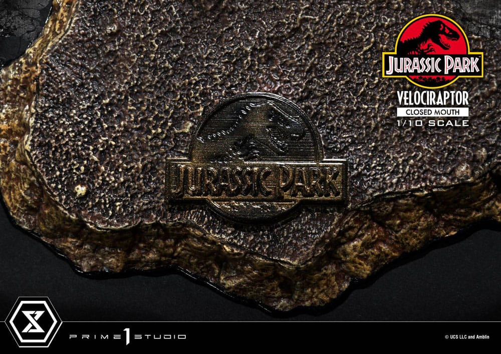 VELOCIRAPTOR CLOSED MOUTH – ESTATUA 1/10 (PRIME 1 STUDIO – JURASSIC PARK)