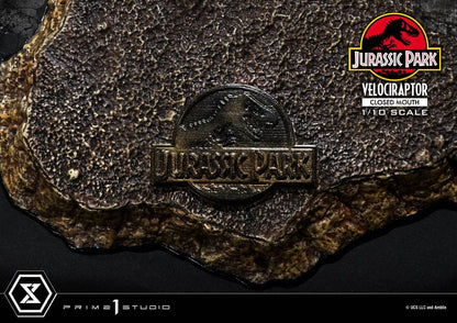 VELOCIRAPTOR CLOSED MOUTH – ESTATUA 1/10 (PRIME 1 STUDIO – JURASSIC PARK)