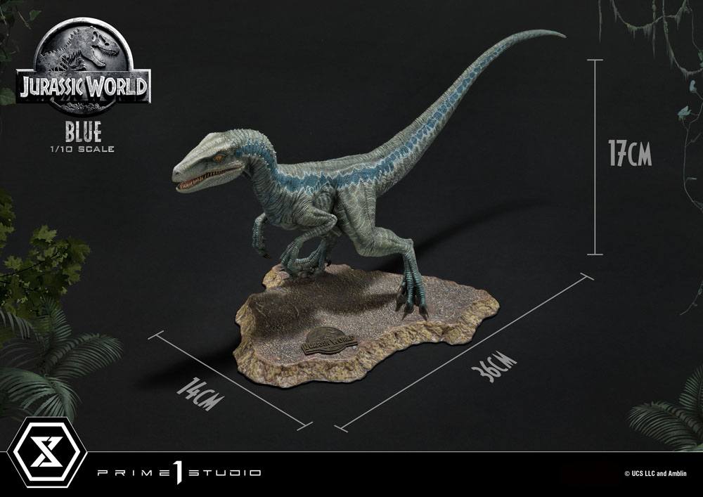 BLUE (OPEN MOUTH) – ESTATUA 1/10 (PRIME 1 STUDIO – JURASSIC WORLD: FALLEN KINGDOM)