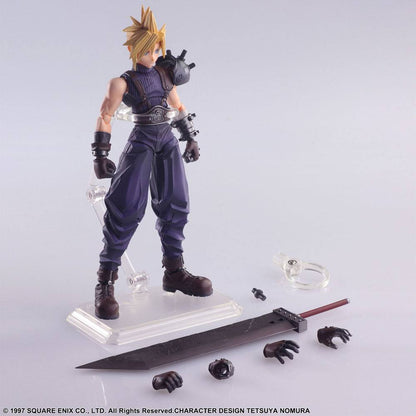 CLOUD STRIFE – FINAL FANTASY VII BRING ARTS FIGURA 15 CM (SQUARE ENIX)
