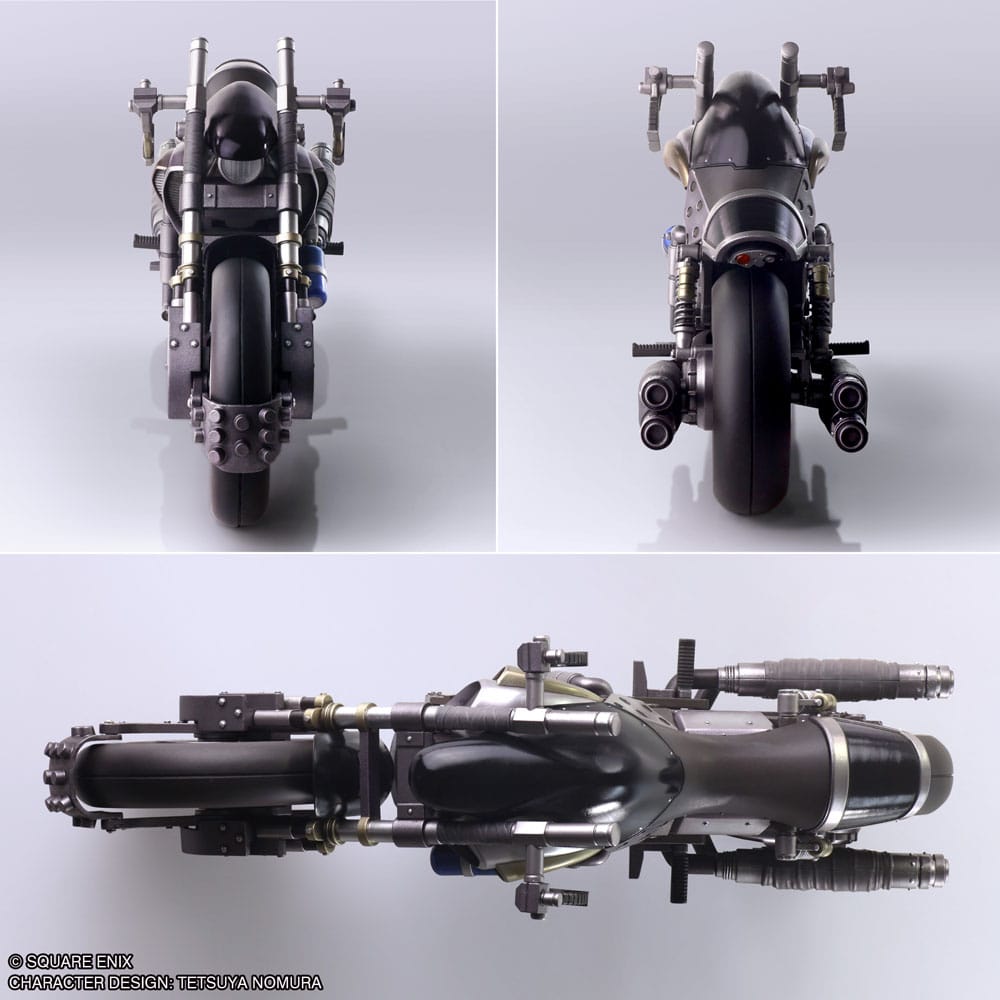 CLOUD STRIFE & HARDY-DAYTONA – FINAL FANTASY VII BRING ARTS FIGURA 15 CM + VEHÍCULO 22 CM (SQUARE ENIX – FINAL FANTASY)