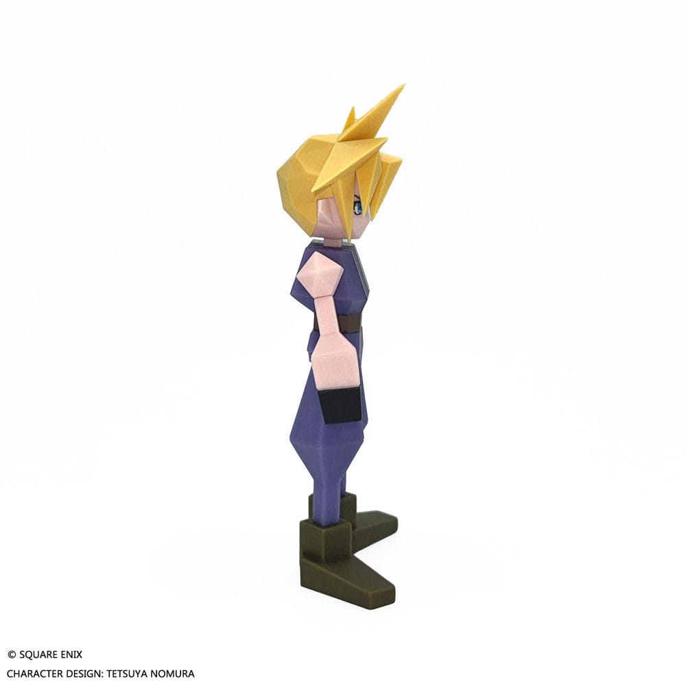 CLOUD STRIFE – FINAL FANTASY VII FIGURA VINYL POLYGON 15 CM – SQUARE ENIX