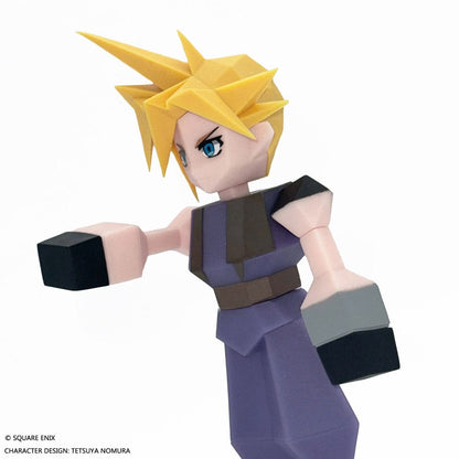 CLOUD STRIFE – FINAL FANTASY VII FIGURA VINYL POLYGON 15 CM – SQUARE ENIX