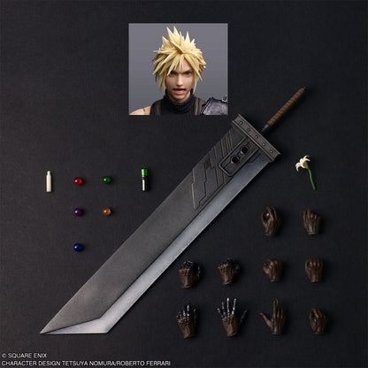 CLOUD STRIFE 27 CM – FINAL FANTASY VII REBIRTH PLAY ARTS SHIN FIGURE (SQUARE ENIX)