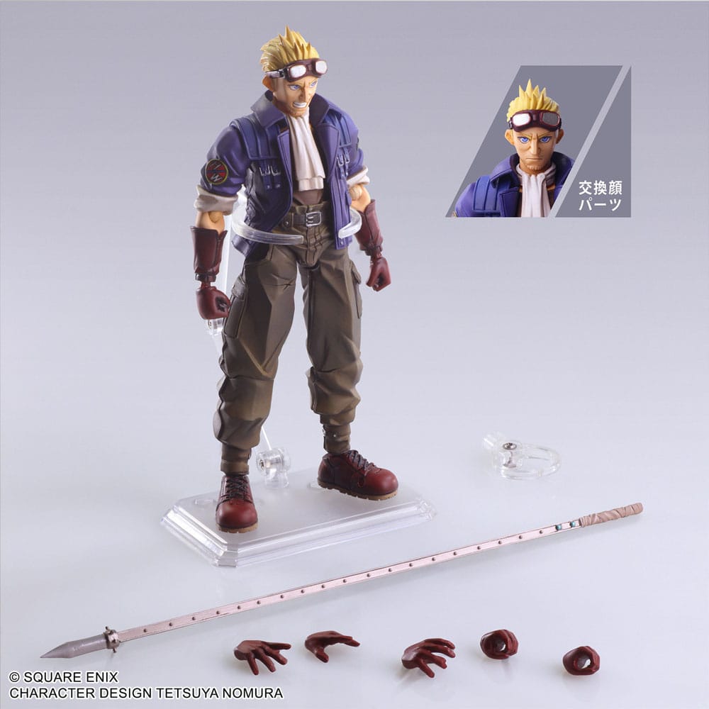 CID HIGHWIND – FINAL FANTASY VII BRING ARTS FIGURA 15 CM (SQUARE ENIX)