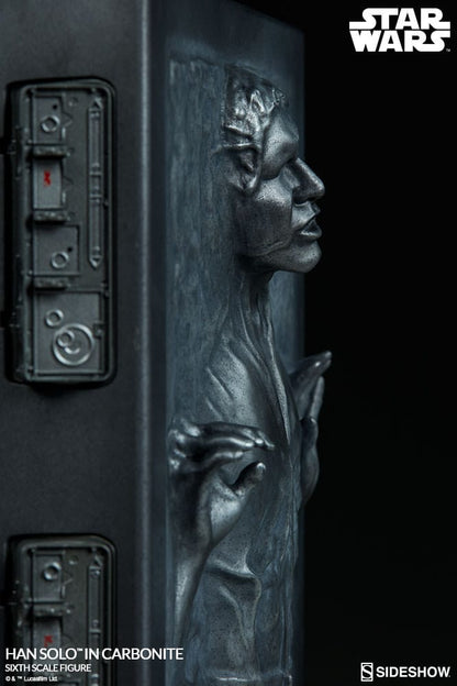 HAN SOLO EN CARBONITA 1/6 – STAR WARS – FIGURA SIDESHOW 38 CM