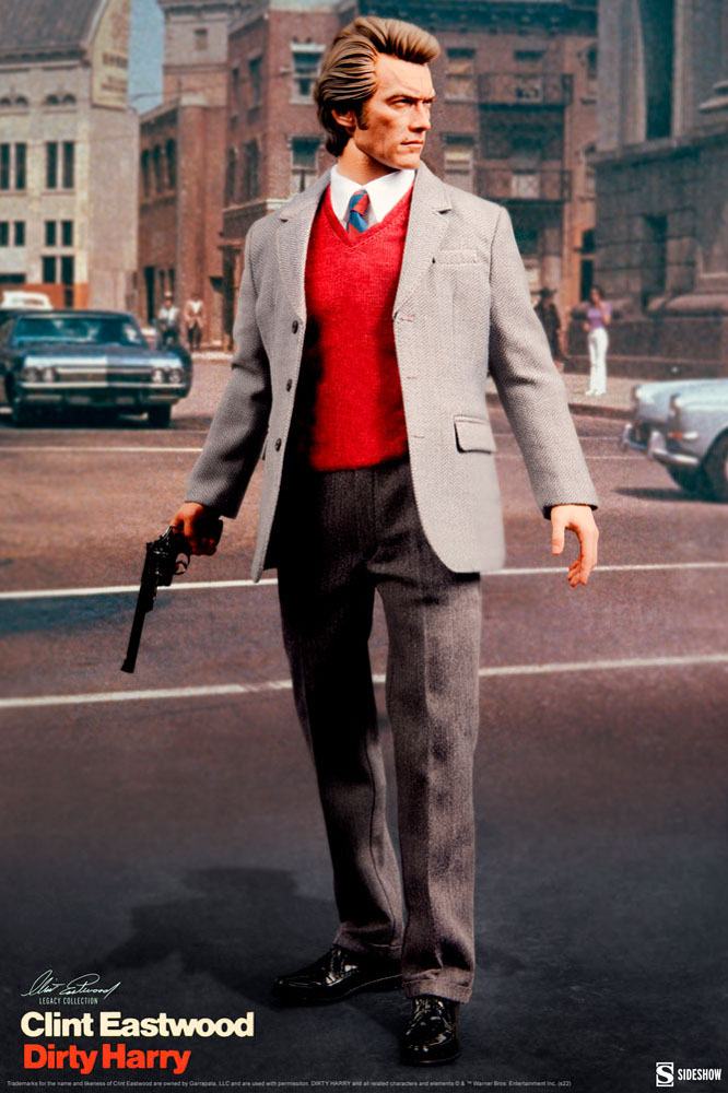 HARRY CALLAHAN 1/6 – CLINT EASTWOOD LEGACY COLLECTION – SIDESHOW 30 CM