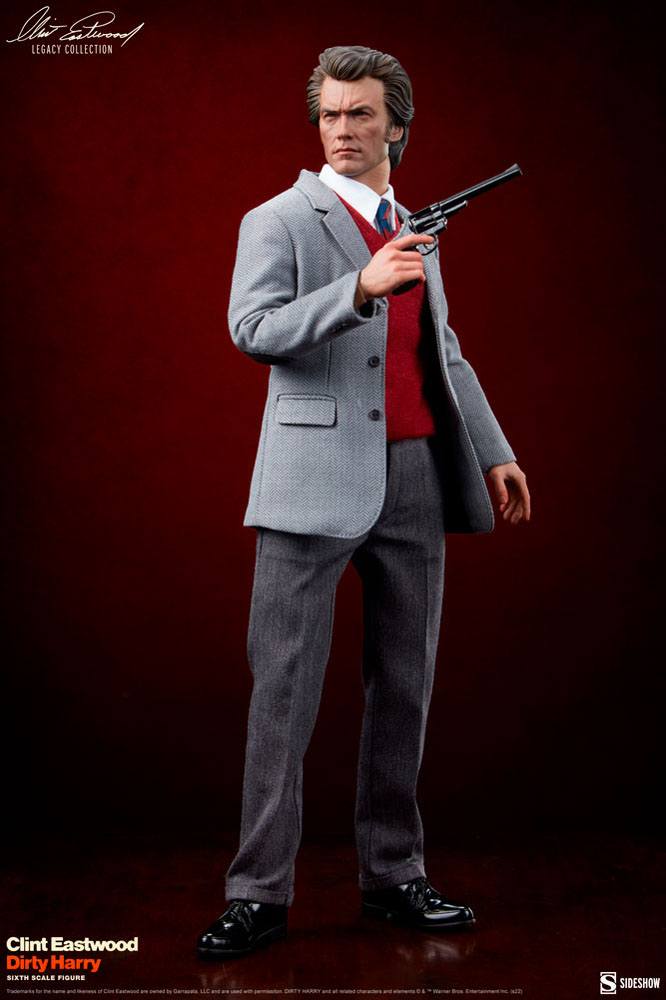 HARRY CALLAHAN 1/6 – CLINT EASTWOOD LEGACY COLLECTION – SIDESHOW 30 CM