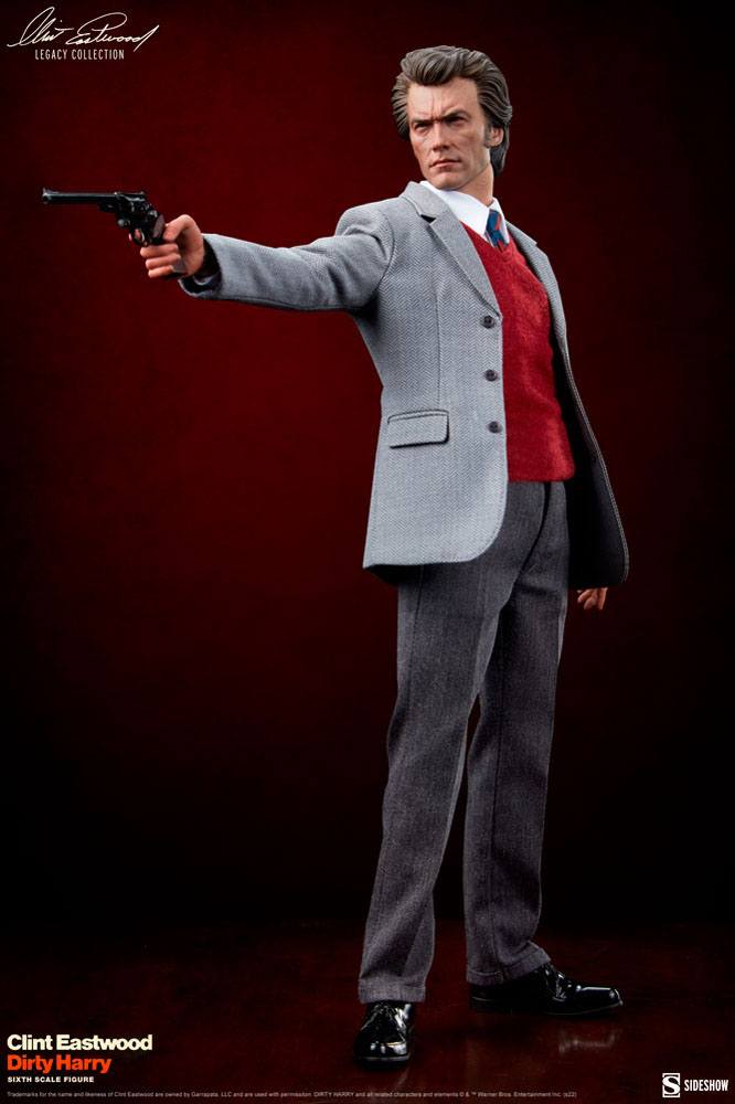 HARRY CALLAHAN 1/6 – CLINT EASTWOOD LEGACY COLLECTION – SIDESHOW 30 CM