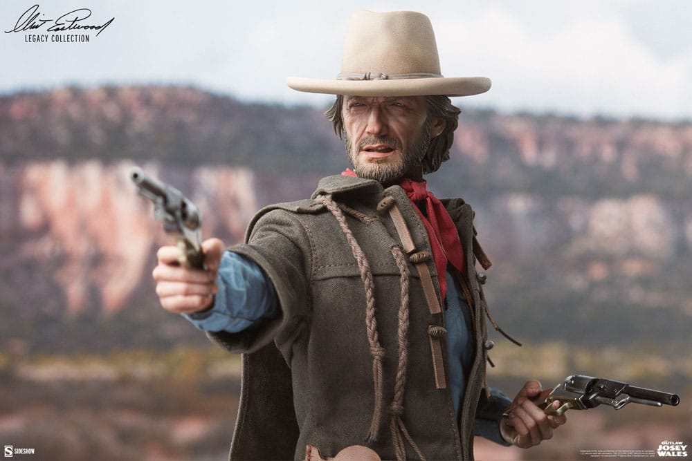 JOSEY WALES 1/6 – EL FUERA DE LA LEY – CLINT EASTWOOD LEGACY COLLECTION SIDESHOW 30 CM