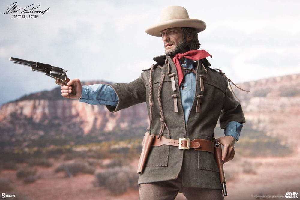 JOSEY WALES 1/6 – EL FUERA DE LA LEY – CLINT EASTWOOD LEGACY COLLECTION SIDESHOW 30 CM