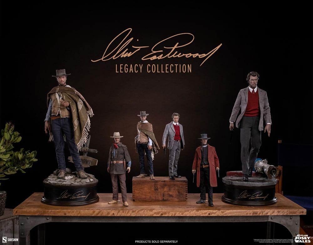 JOSEY WALES 1/6 – EL FUERA DE LA LEY – CLINT EASTWOOD LEGACY COLLECTION SIDESHOW 30 CM