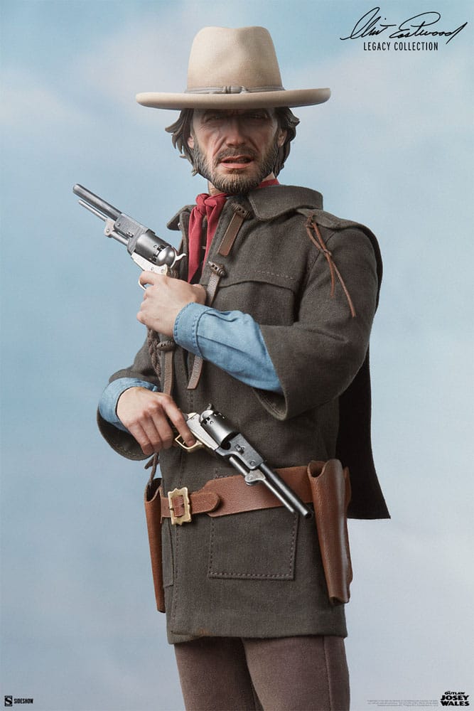 JOSEY WALES 1/6 – EL FUERA DE LA LEY – CLINT EASTWOOD LEGACY COLLECTION SIDESHOW 30 CM