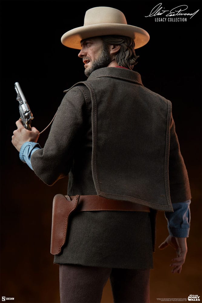 JOSEY WALES 1/6 – EL FUERA DE LA LEY – CLINT EASTWOOD LEGACY COLLECTION SIDESHOW 30 CM