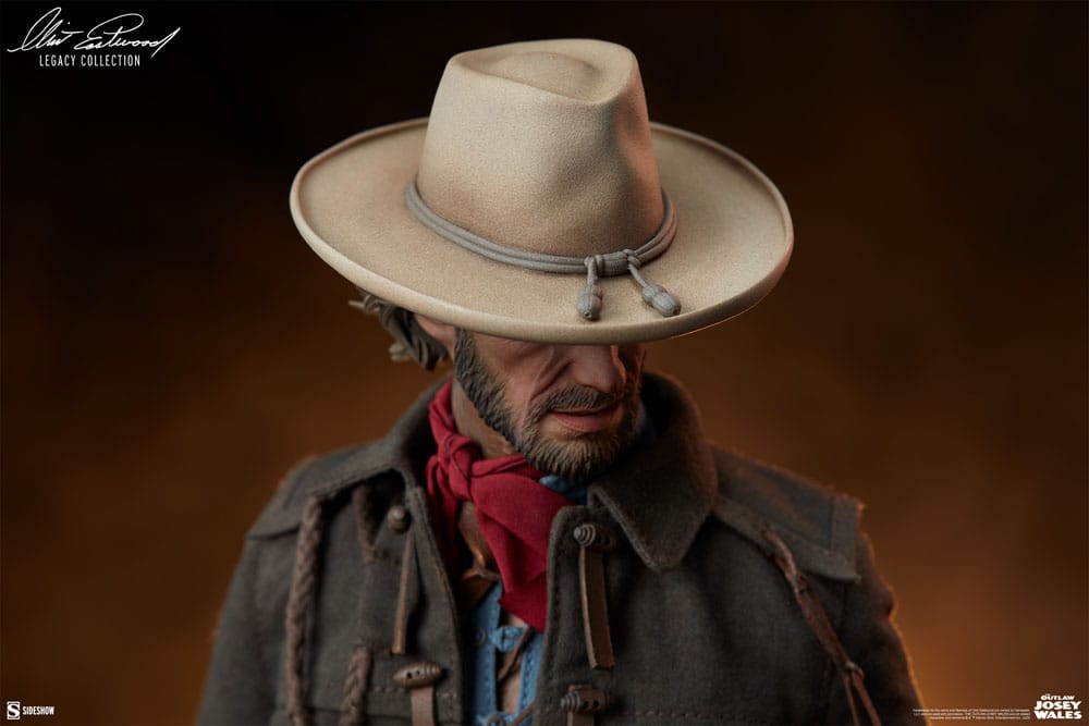 JOSEY WALES 1/6 – EL FUERA DE LA LEY – CLINT EASTWOOD LEGACY COLLECTION SIDESHOW 30 CM