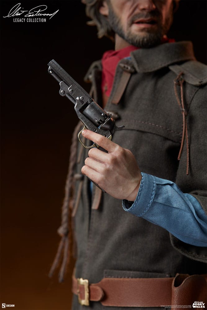 JOSEY WALES 1/6 – EL FUERA DE LA LEY – CLINT EASTWOOD LEGACY COLLECTION SIDESHOW 30 CM