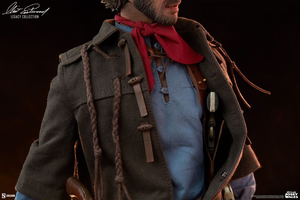 JOSEY WALES 1/6 – EL FUERA DE LA LEY – CLINT EASTWOOD LEGACY COLLECTION SIDESHOW 30 CM