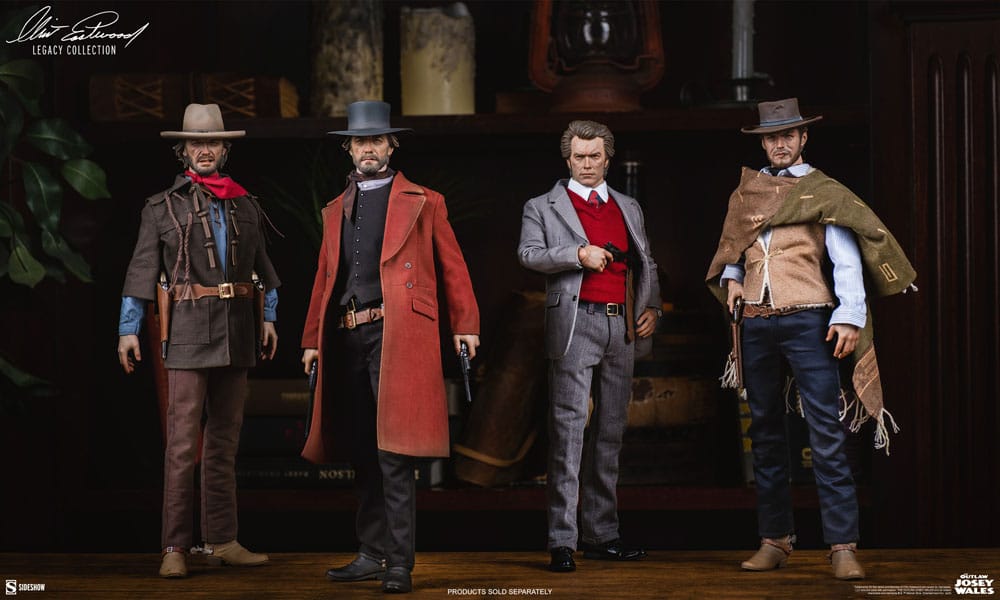 JOSEY WALES 1/6 – EL FUERA DE LA LEY – CLINT EASTWOOD LEGACY COLLECTION SIDESHOW 30 CM