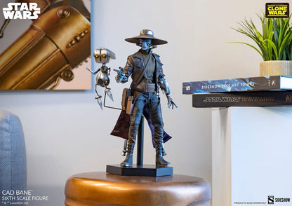 CAD BANE STAR WARS THE CLONE WARS SIDESHOW FIGURA 1/6 32 CM