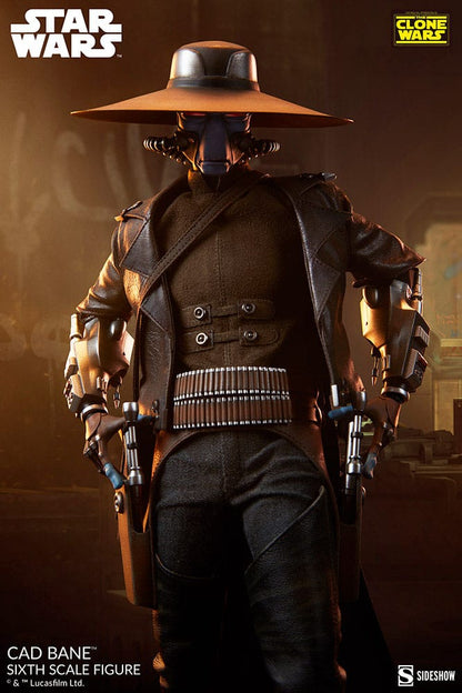 CAD BANE STAR WARS THE CLONE WARS SIDESHOW FIGURA 1/6 32 CM