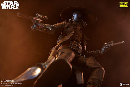 CAD BANE STAR WARS THE CLONE WARS SIDESHOW FIGURA 1/6 32 CM