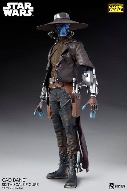 CAD BANE STAR WARS THE CLONE WARS SIDESHOW FIGURA 1/6 32 CM