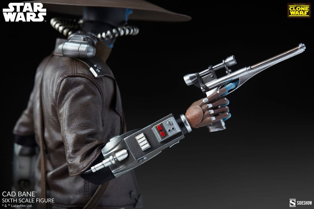 CAD BANE STAR WARS THE CLONE WARS SIDESHOW FIGURA 1/6 32 CM