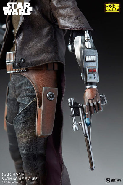 CAD BANE STAR WARS THE CLONE WARS SIDESHOW FIGURA 1/6 32 CM