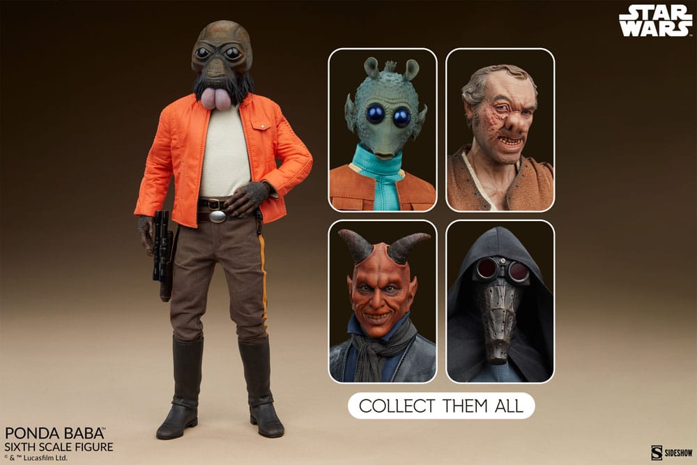 PONDA BABA SIDESHOW 1/6 – FIGURA STAR WARS SCUM & VILLAINY 30 CM
