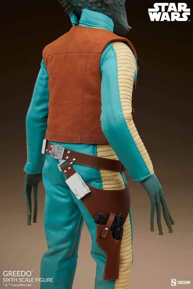 GREEDO 1/6 – STAR WARS – FIGURA SCUM & VILLAINY SIDESHOW 30 CM