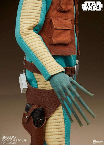 GREEDO 1/6 – STAR WARS – FIGURA SCUM & VILLAINY SIDESHOW 30 CM