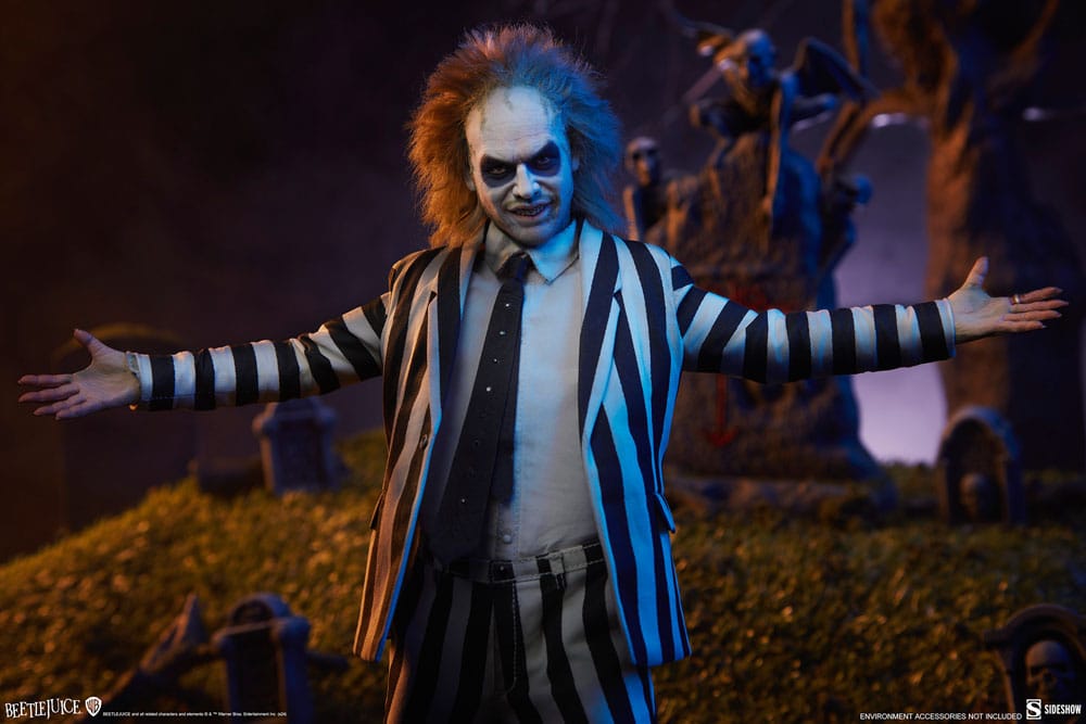 BEETLEJUICE FIGURA 1/6 30 CM SIDESHOW COLLECTIBLES