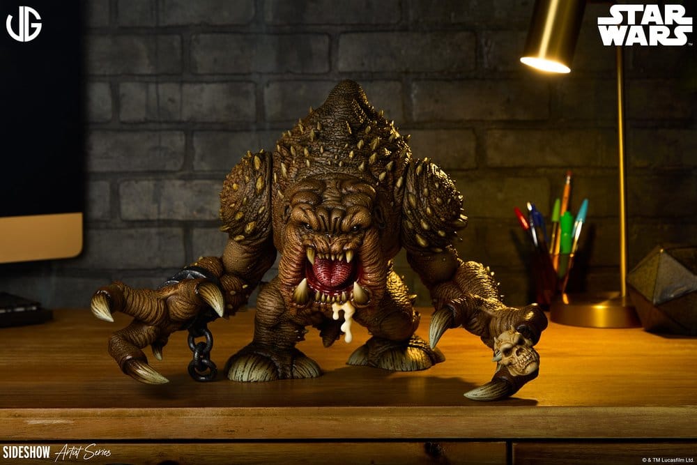 RANCOR STAR WARS DESIGNER COLLECTIBLE 31 CM SIDESHOW COLLECTIBLES