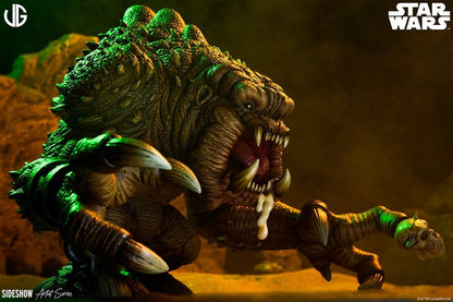 RANCOR STAR WARS DESIGNER COLLECTIBLE 31 CM SIDESHOW COLLECTIBLES