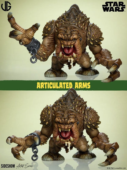 RANCOR STAR WARS DESIGNER COLLECTIBLE 31 CM SIDESHOW COLLECTIBLES