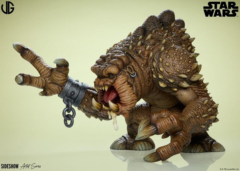 RANCOR STAR WARS DESIGNER COLLECTIBLE 31 CM SIDESHOW COLLECTIBLES