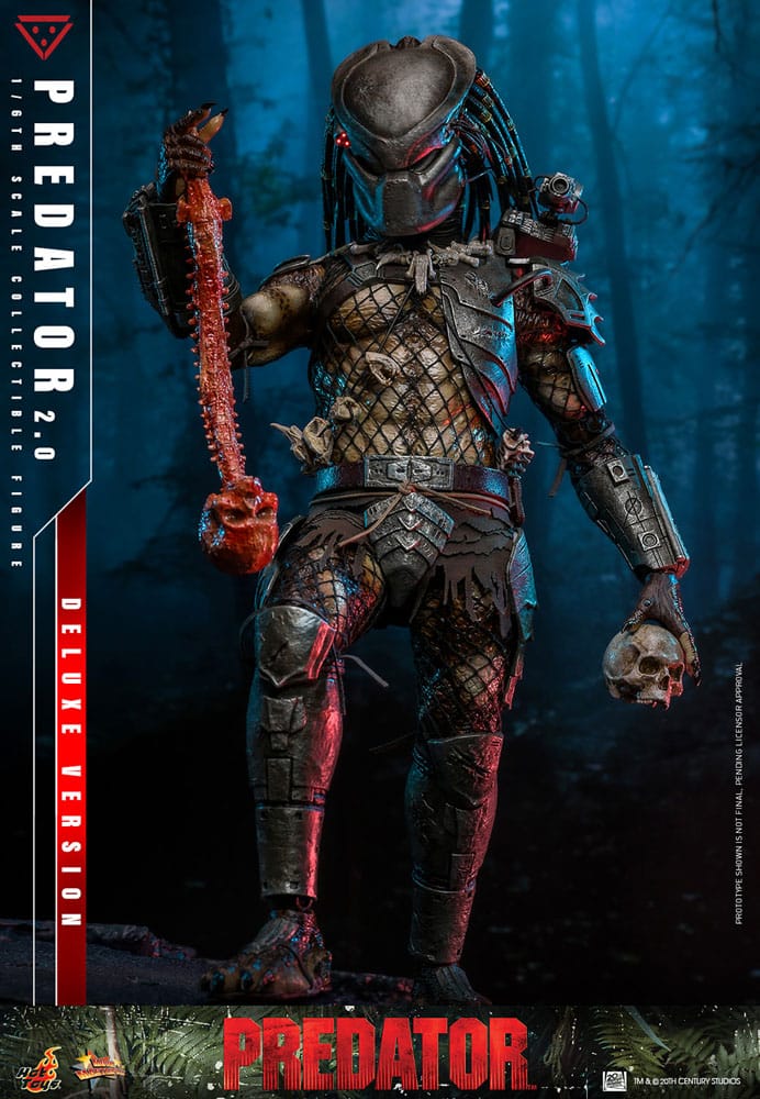 PREDATOR DELUXE VERSION 2.0 – FIGURA HOT TOYS 1/6 MOVIE MASTERPIECE