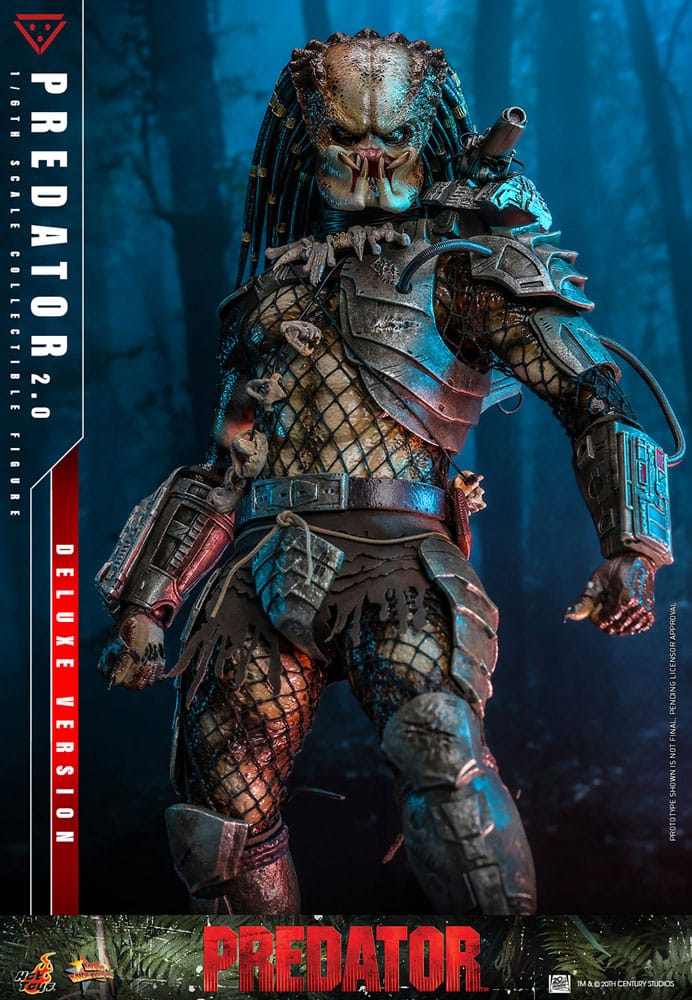 PREDATOR DELUXE VERSION 2.0 – FIGURA HOT TOYS 1/6 MOVIE MASTERPIECE
