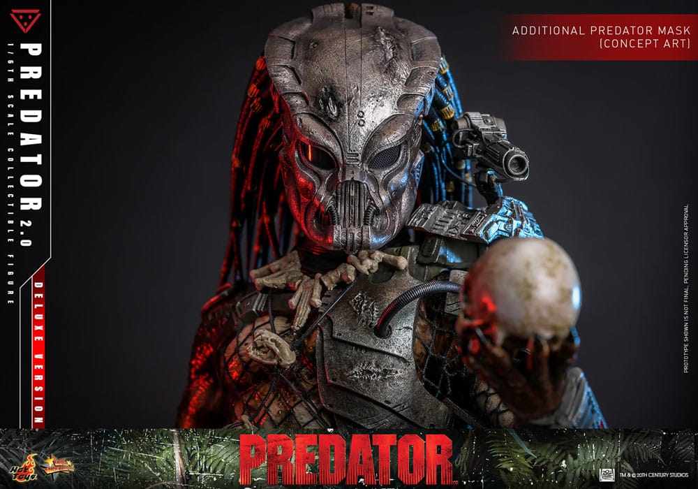 PREDATOR DELUXE VERSION 2.0 – FIGURA HOT TOYS 1/6 MOVIE MASTERPIECE