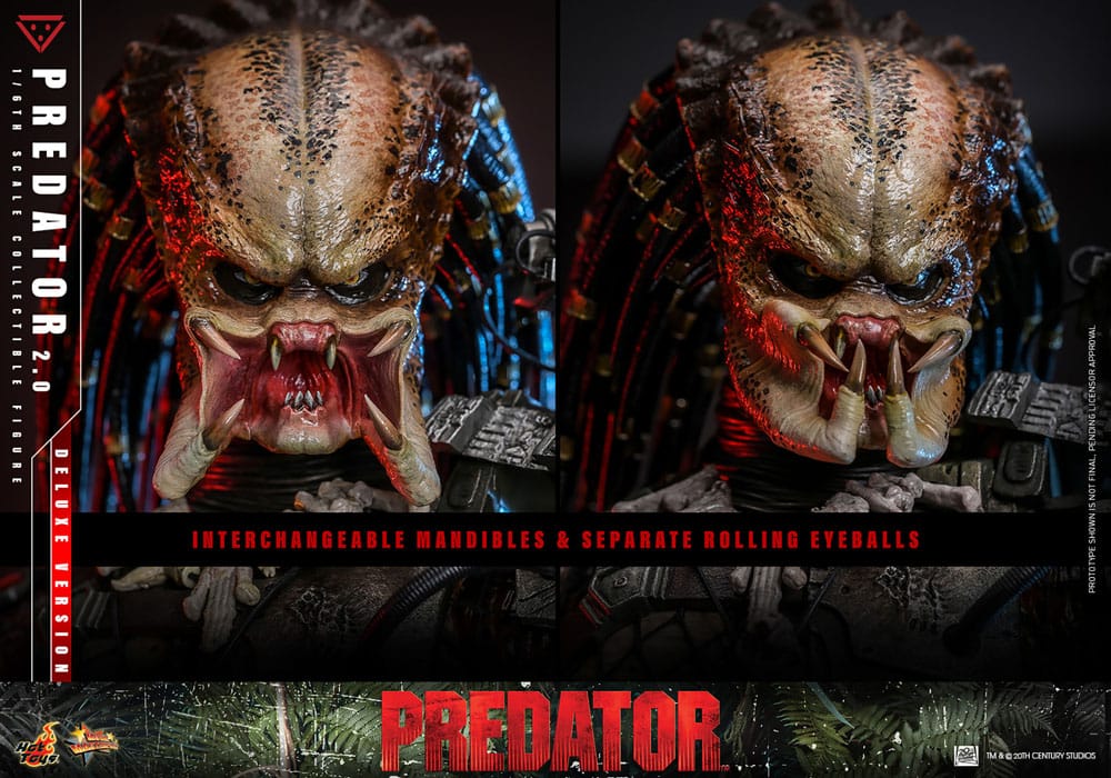 PREDATOR DELUXE VERSION 2.0 – FIGURA HOT TOYS 1/6 MOVIE MASTERPIECE