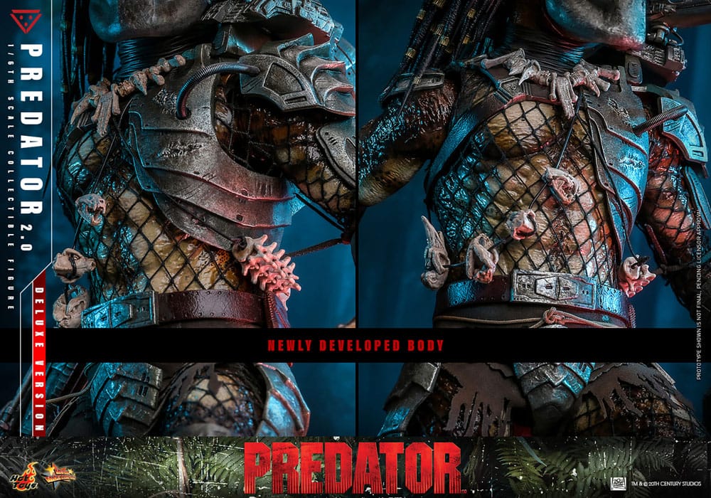 PREDATOR DELUXE VERSION 2.0 – FIGURA HOT TOYS 1/6 MOVIE MASTERPIECE