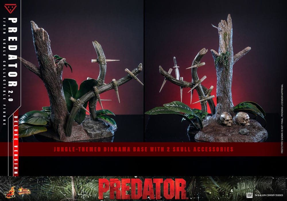 PREDATOR DELUXE VERSION 2.0 – FIGURA HOT TOYS 1/6 MOVIE MASTERPIECE
