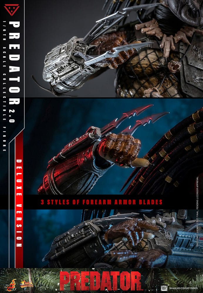PREDATOR DELUXE VERSION 2.0 – FIGURA HOT TOYS 1/6 MOVIE MASTERPIECE