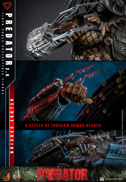 PREDATOR DELUXE VERSION 2.0 – FIGURA HOT TOYS 1/6 MOVIE MASTERPIECE