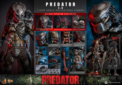 PREDATOR DELUXE VERSION 2.0 – FIGURA HOT TOYS 1/6 MOVIE MASTERPIECE